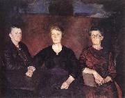 Charles Hawthorne Three Women of Provincetown Norge oil painting reproduction